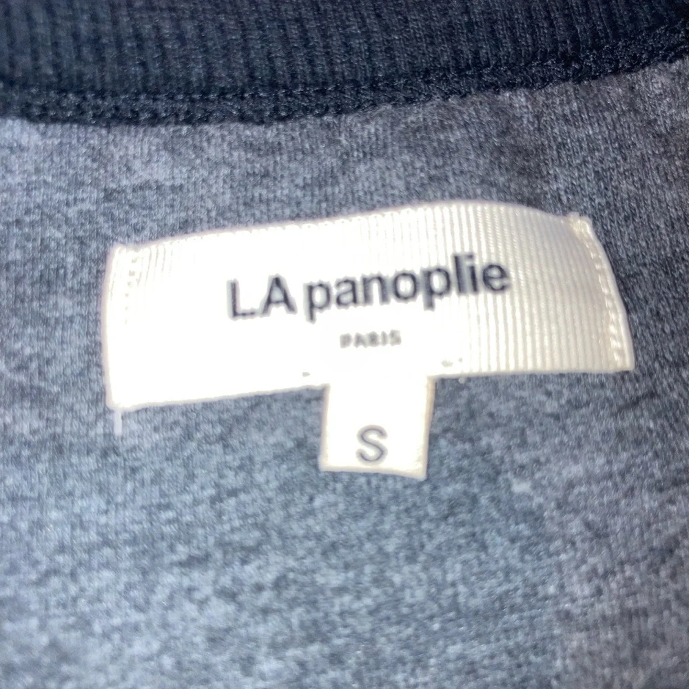 La panoplie Paris Mens grey and black sweater size s - Picture 2 of 2